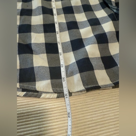 Clearwater Outfitters Blue and White Casual Gingham Button Down Shirt - Picture 4 of 7